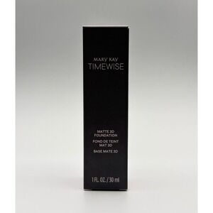 Mary Kay TimeWise Matte 3D Foundation Combination To Oily Skin Bronze W 150 New